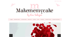 Desktop Screenshot of makememycake.com